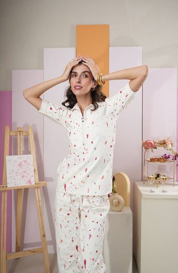 Sweet Dreams White CO-ORD SET