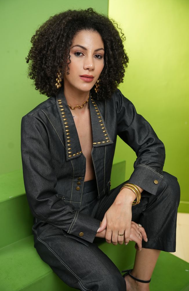 Retro denim jacket