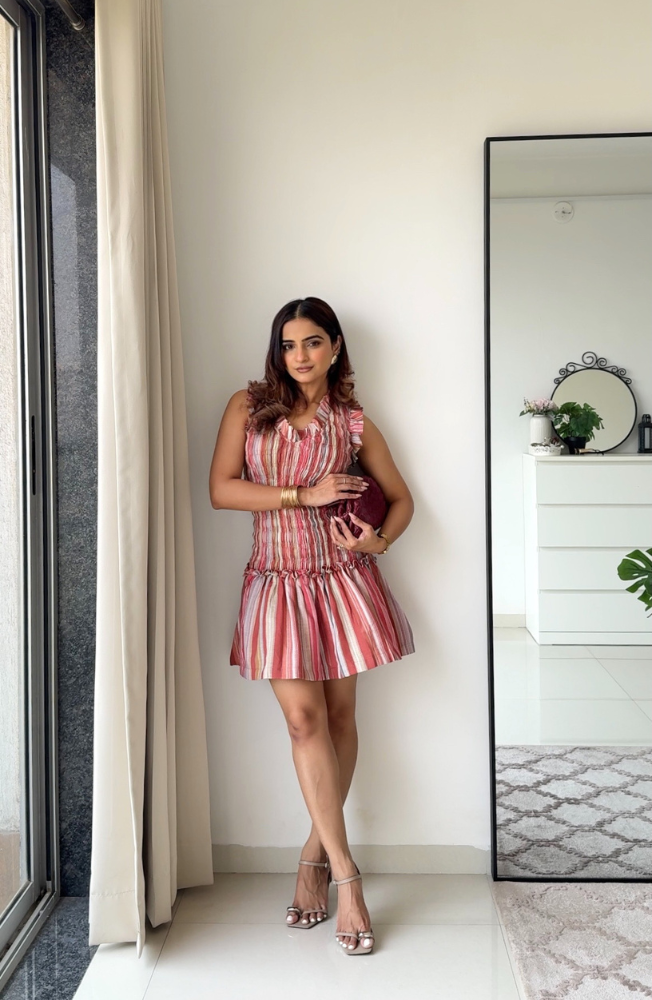 Weekend Stripe Shift Dress