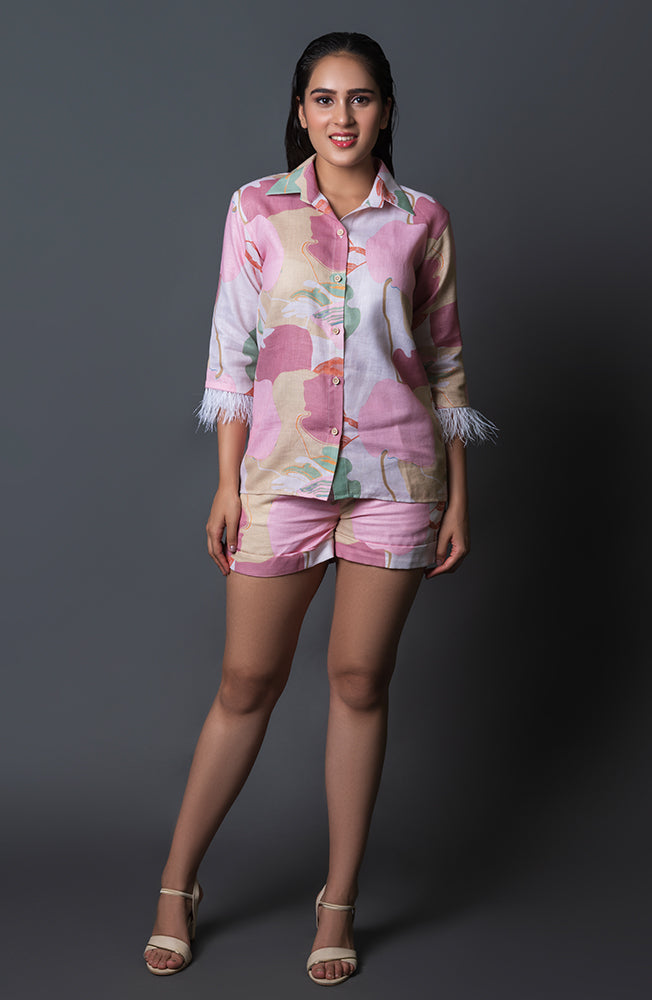 Airy Avian Shirt (Pink)