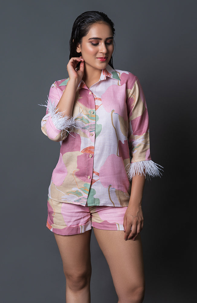 Airy Avian Shirt (Pink)